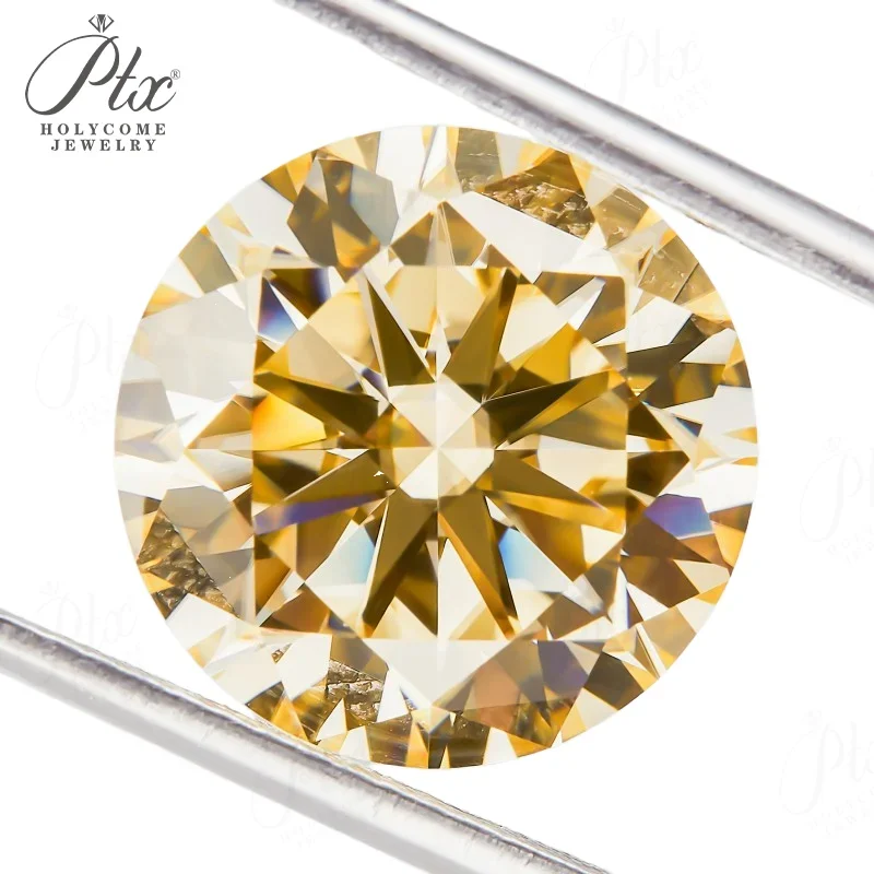 100 % echter Moissanit-Diamant, mehrfarbig, VVS1-Reinheit, 0,3–10 Karat, runde Form, GRA-Zertifikat, Schmuckmaterial, DIY-Zubehör. – Detail 24