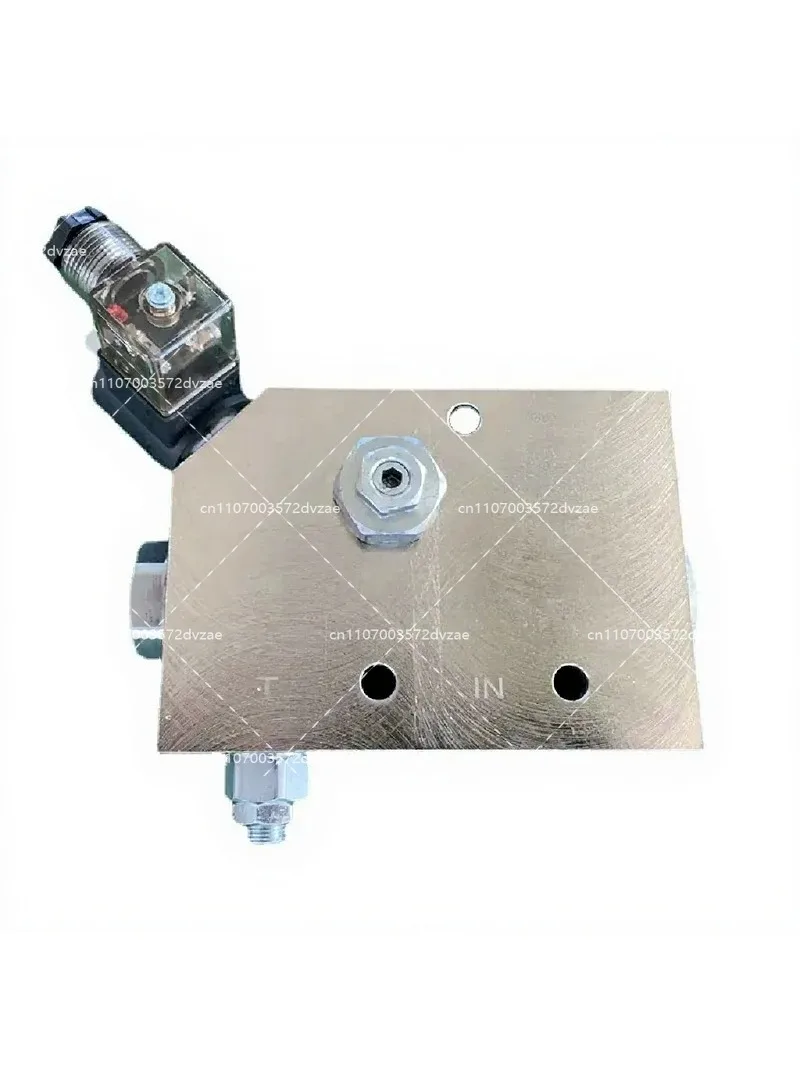 Hydraulic Flow Divider Control Valve 3/4 12V 24V for Breaker Hammer Backhoe Loader Rock
