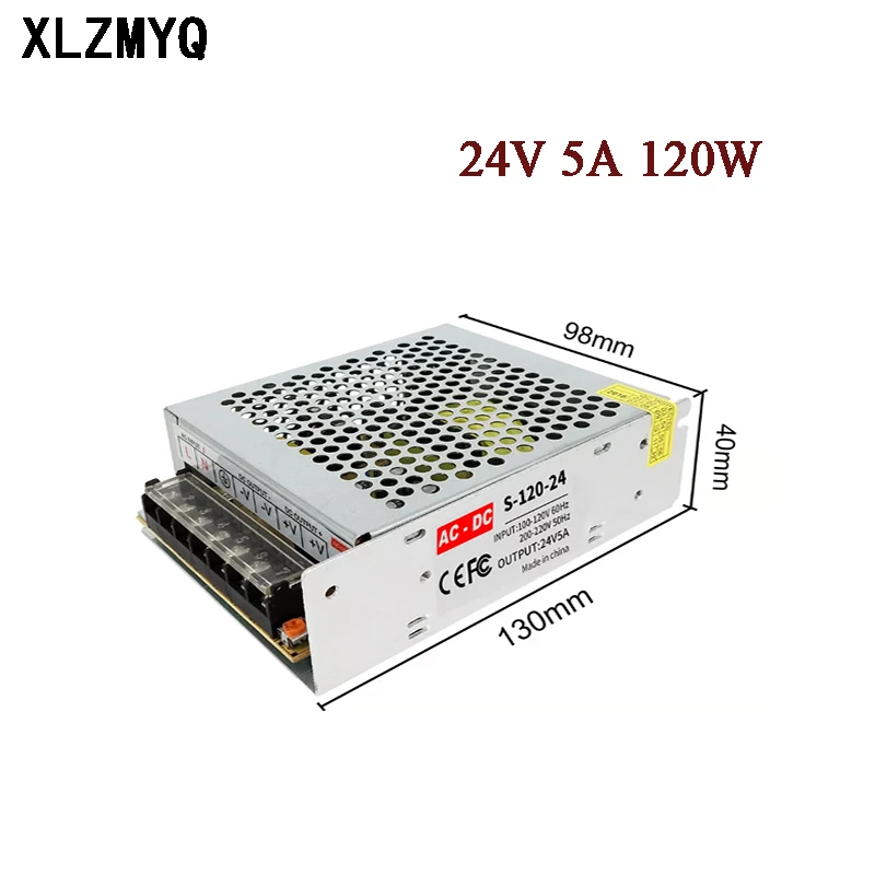 24V 1A 2A 3A 4A 5A 8A 10A Switching Power Supply Source Transformers AC 220V To DC 24V LED SMPS Power Supply For LED Strip CCTV