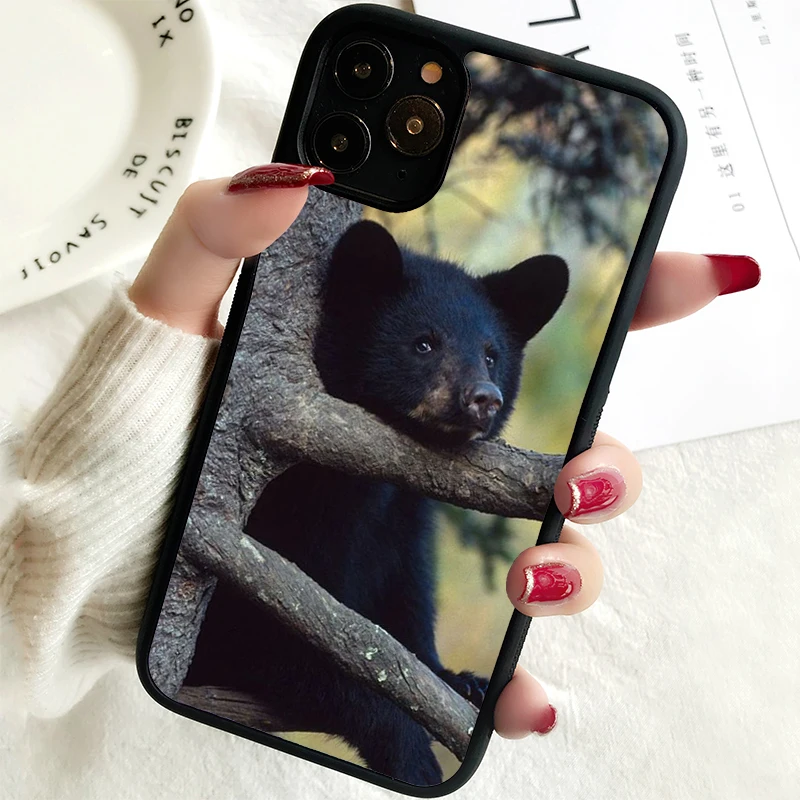 5S SE 2020 Phone Cover Case for iPhone 6 6S 7 8 PLUS X XS XR 11 12 13 MINI 14 PRO MAX Rubber Putin Russian President Bear