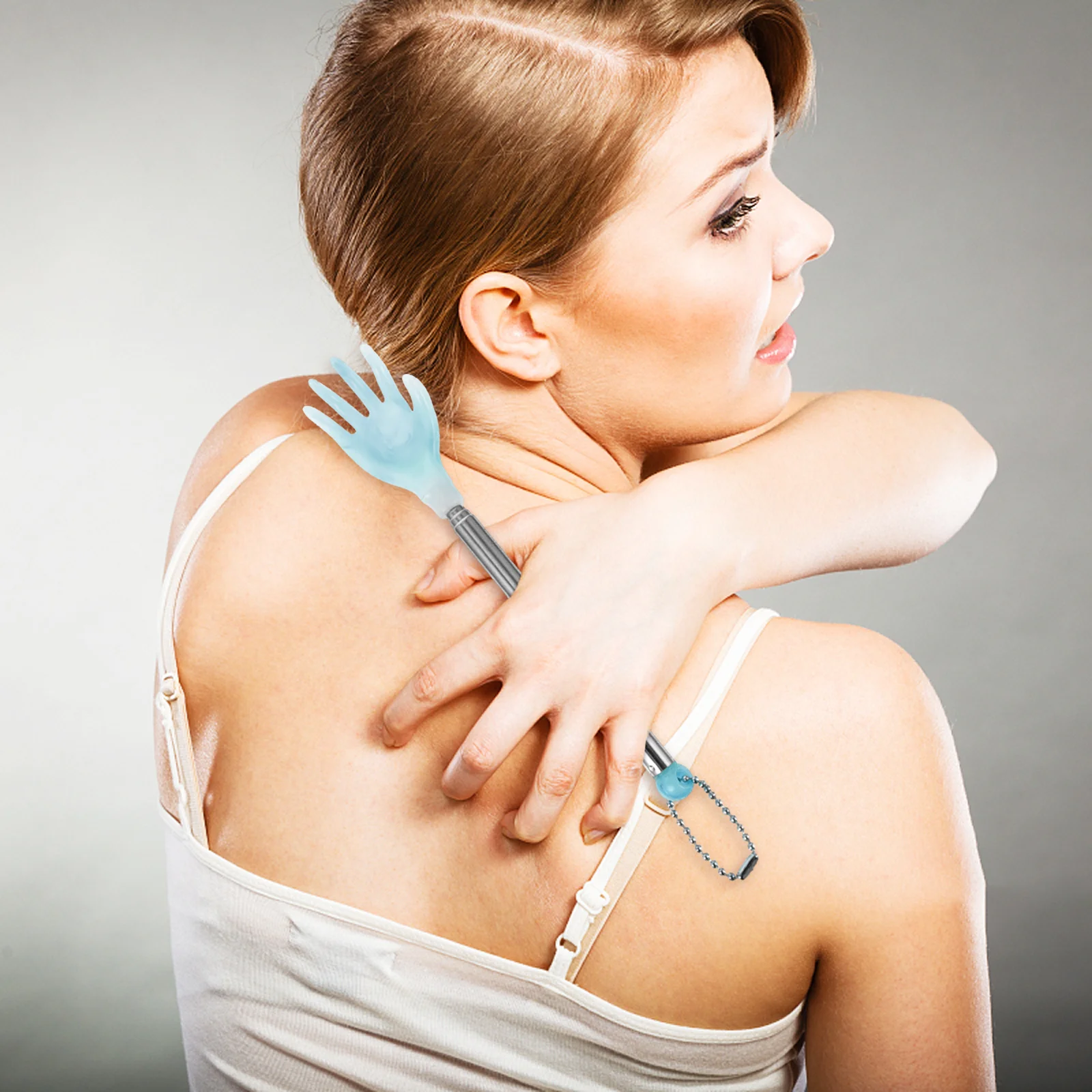 

6pcs Telescoping Back Scratchers Stainless Steel Extendable Claw Scratcher For Itch Relief Portable Back Massager Tool