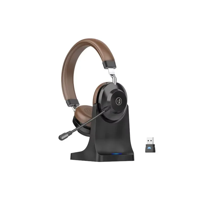 

Latest 2024 model Dual Device Connection 45-Hour Music Time ANC Stereo Bluetooth Headset Office Noise Reduction gaming headset