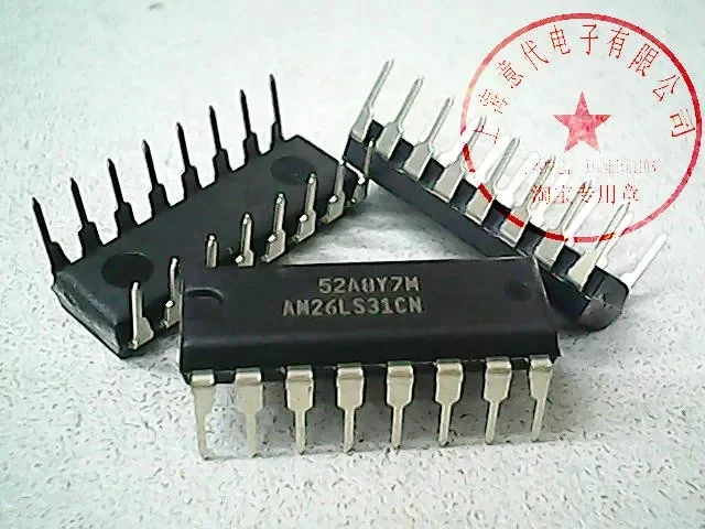 10Pcs AM26LS31CN 26LS31 LS31CN DIP16 New original QUADRUPLE DIFFERENTIAL LINE DRIVER IC NEW