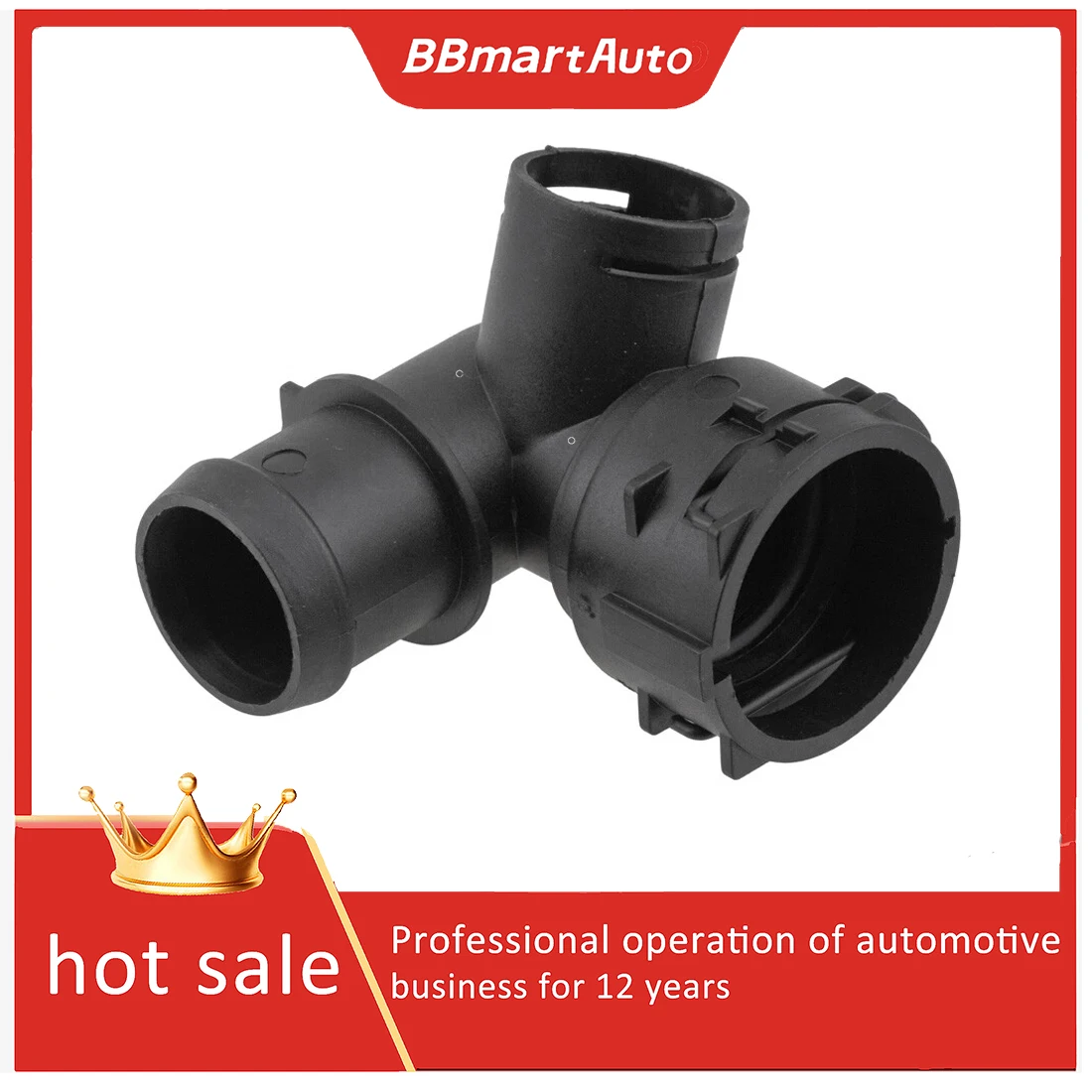 

5Q0122291AK Coolant hose connector For Skoda Kodiaq vs Volkswagen Passat Golf BBmartAuto