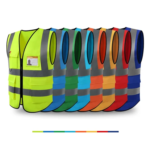 Imagen 2 del producto Chaleco de seguridad con logotipo personalizado VIP Link