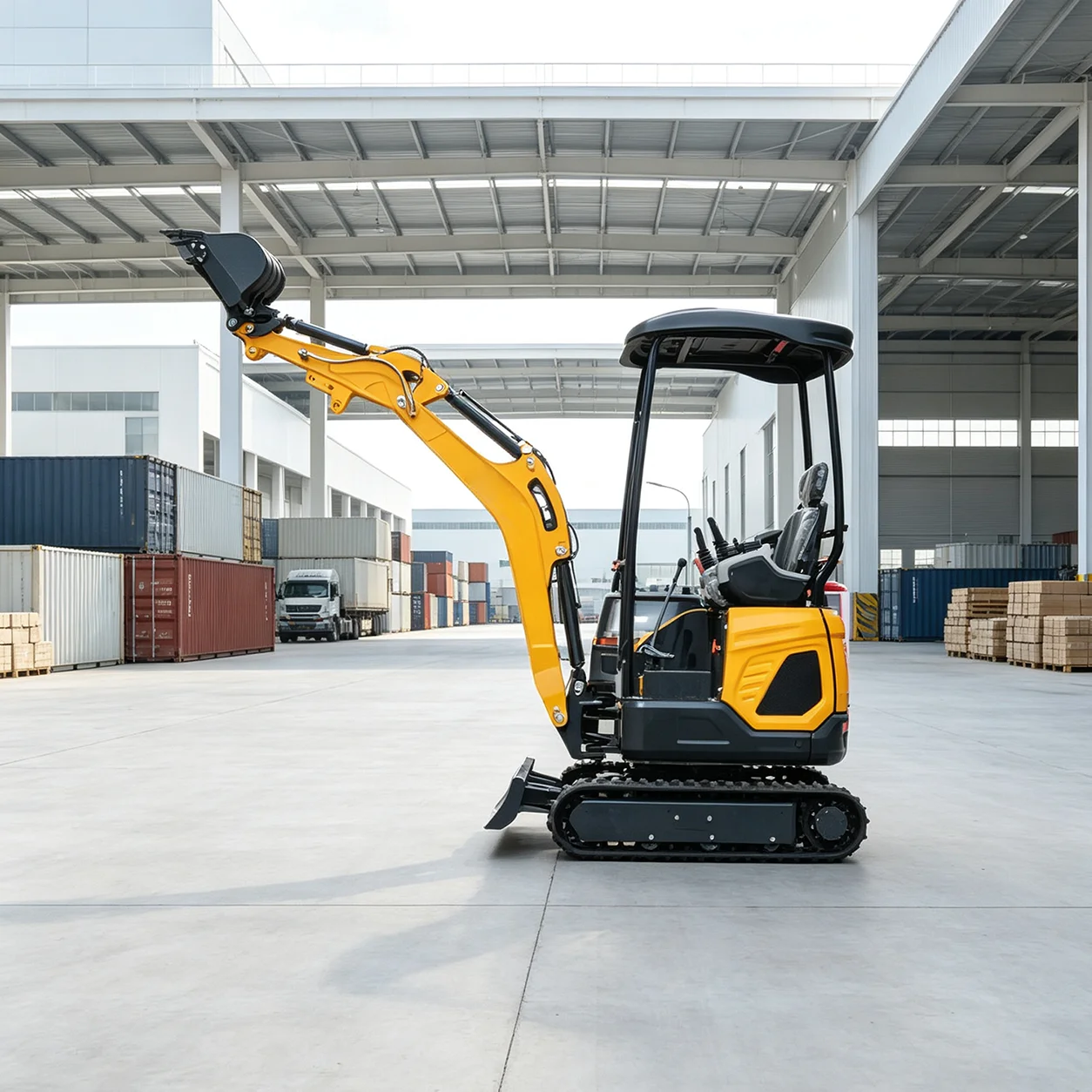 Compact Hydraulic Mini Excavator 1.8T Poland Warehouse Fast Shipment OEM Mini Construction Equipment