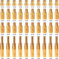 40PCS Carburetor Main Jet Slow Pilot Jet Kit Include 30pcs Main Jets and 10pcs Slow Pilot Jet for PWK Keihin OKO CVK Crab