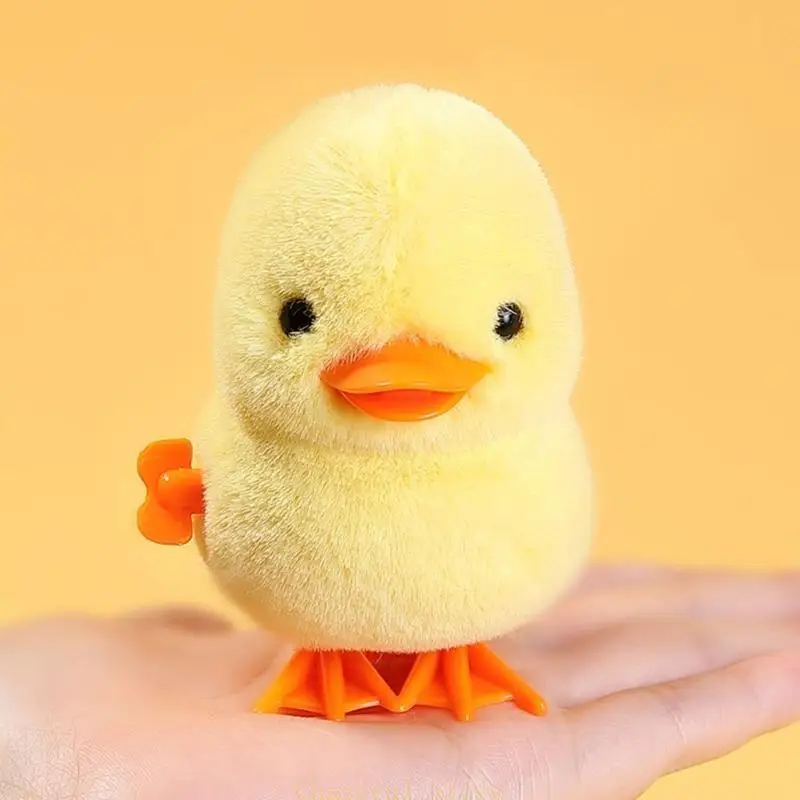 E7CE Wind Up Toy for Kids Walking Animal Jumping Chicken Duck Clockwork Toy Birthday Gift Party Favor Goodie Bags Filler
