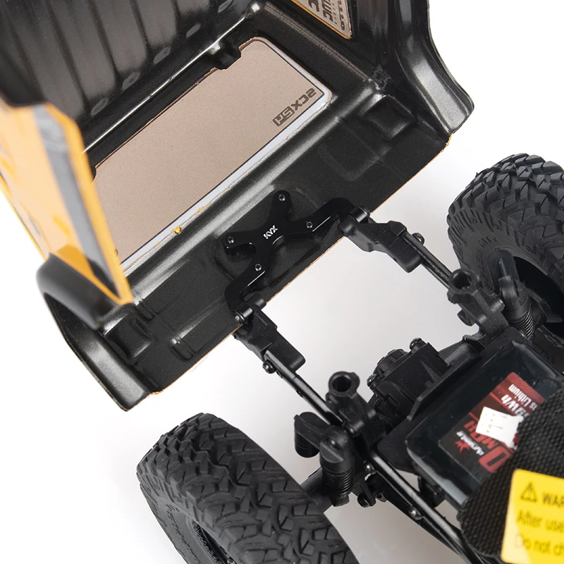 Staffe di montaggio per carrozzeria posteriore in lega di alluminio metallica per 1/24 RC Crawler Car Axial Scx24 JEEP Parti di aggiornamento Accessori