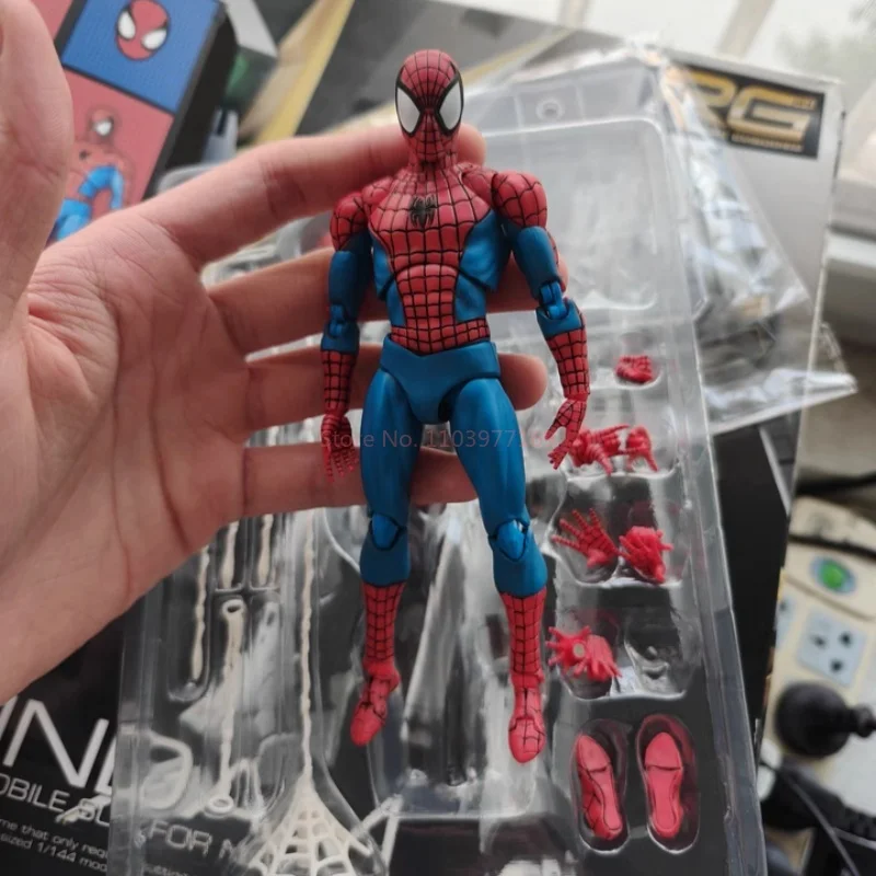 Ct Speelgoed Spiderman Mafex 001 Peter 185, Action Figure Morales 096 Wolverine Model Pop Anime Figuren Klassiek Kostuum Ver Gift Toy