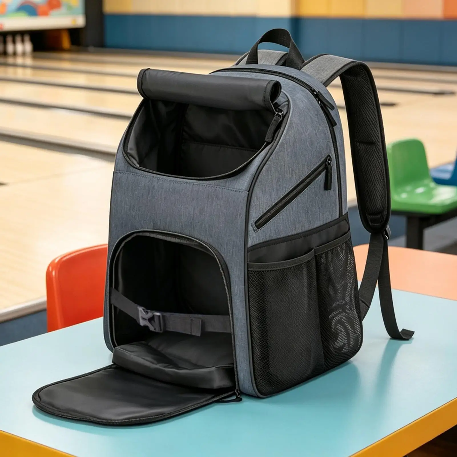 bowling-ball-bag-waterproof-large-capacity-with-shoe-compartment-bowling-bag-with-padded-ball-holder-for-men-players-athlete