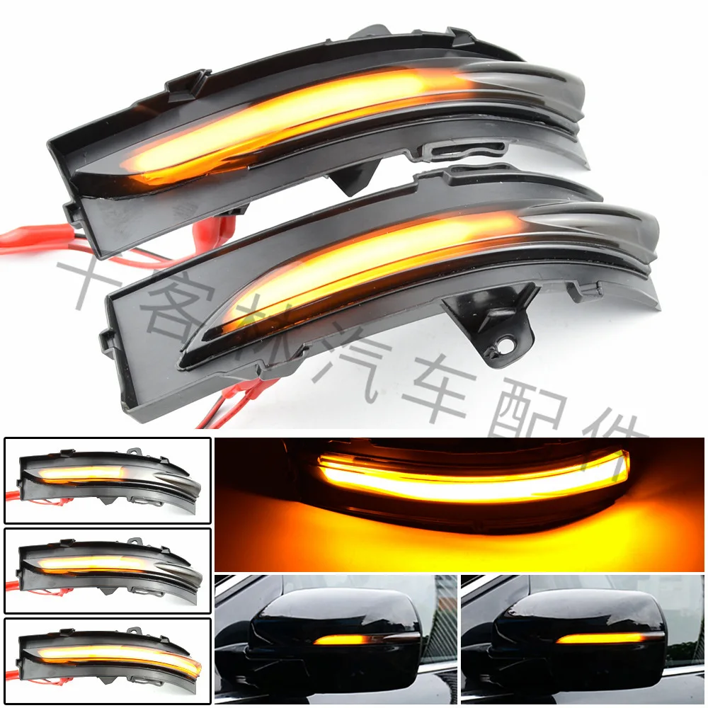 

Suitable for Ford Edge 2015-2019 LED dynamic flow turn signal light rearview mirror indicator light