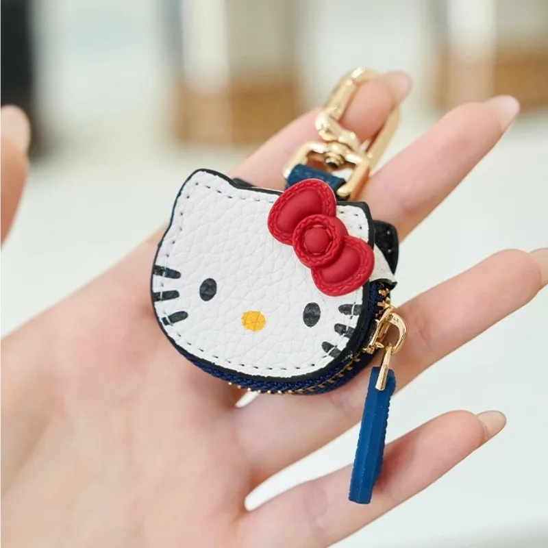 

Sanrio Hello Kitty Keychain Anime Action Figures Cinnamoroll Cute Toy Car Key Schoolbag Decoration Model Children Birthday Gifts