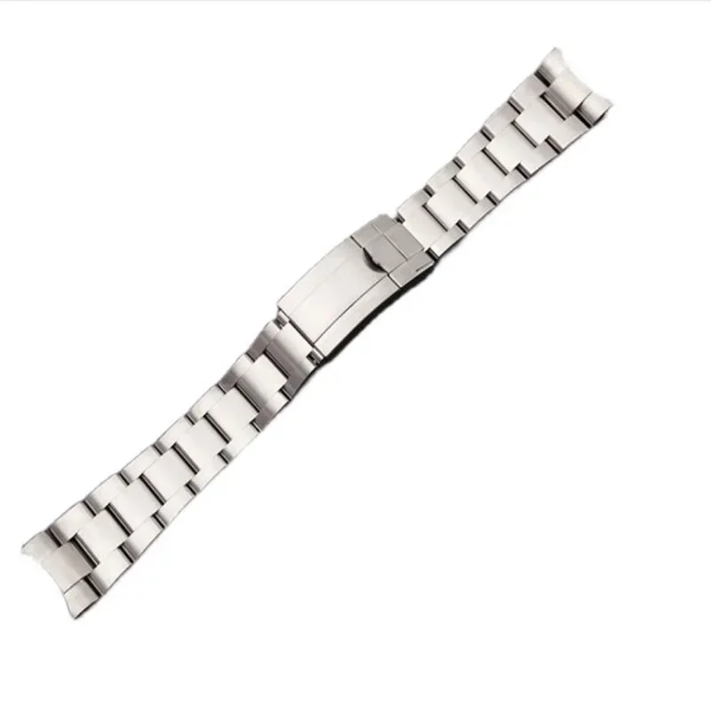 سوار ساعة رولكس دايتونا GMT الغواصة إكسسوارات ساعات حزام معدني 904 سوار ساعة من الفولاذ المقاوم للصدأ 20 مللي متر 21 مللي متر