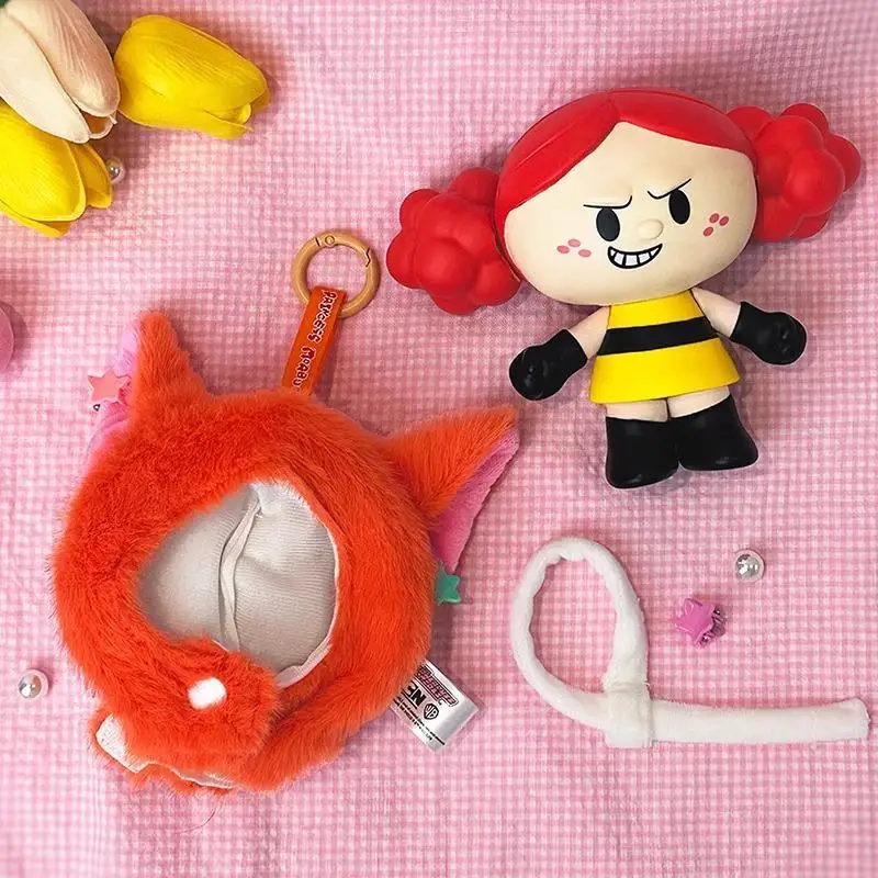 Toptoy The Powerpuff Girls Cloak Series Surprise Blind Box Vinyl Figurine Pendant Trendy Toy Figurine Cute Ornament Toy Gifts