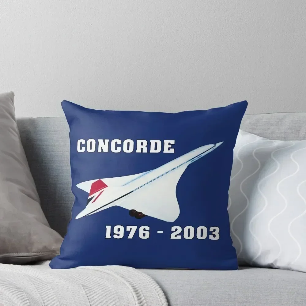 

Concorde airplane Throw Pillow Cusions Cover pillow cover luxury Sitting Cushion Decorative Sofa Cushions pillow