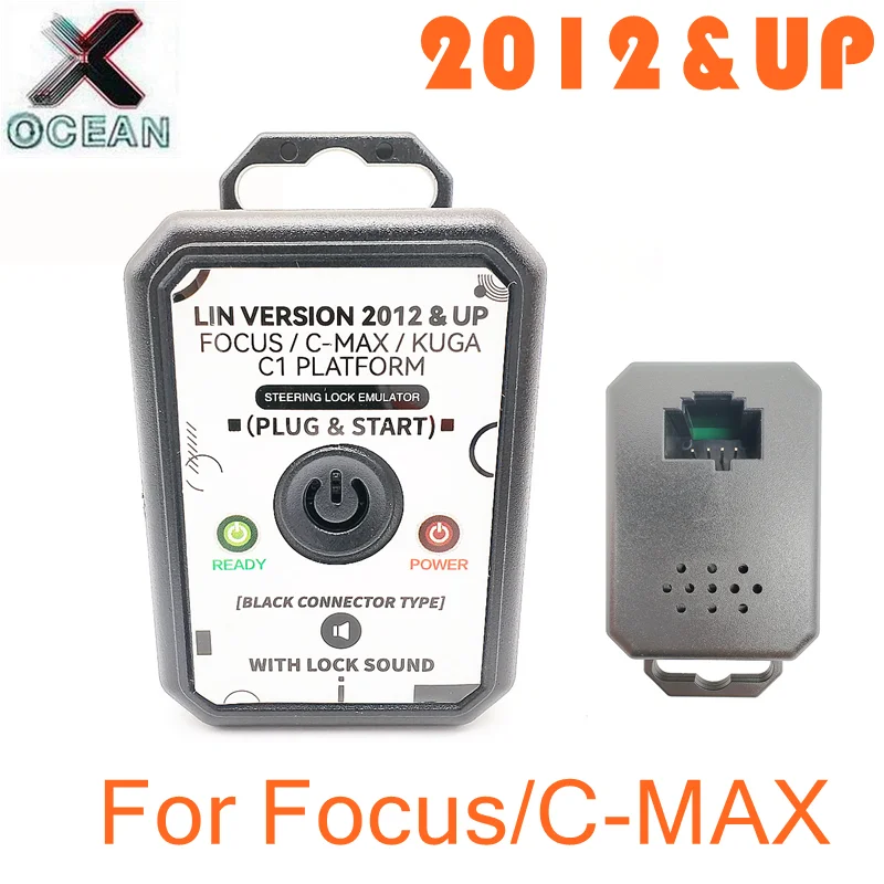 

2025 Newest For FORD Ford Focus C-Max Kuga C1 Platform 2012 & UP Steering Lock Simulator Emulator With Lock Sound
