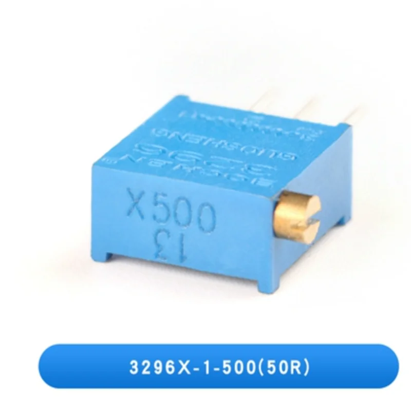 10PCS 3296 3296X 102 103 1K 2K 5K 10K 20K 50K 100K 200K 500K 1M 100R 200R 500 ohm Potentiometer resistanceohm Trimpot Trimmer
