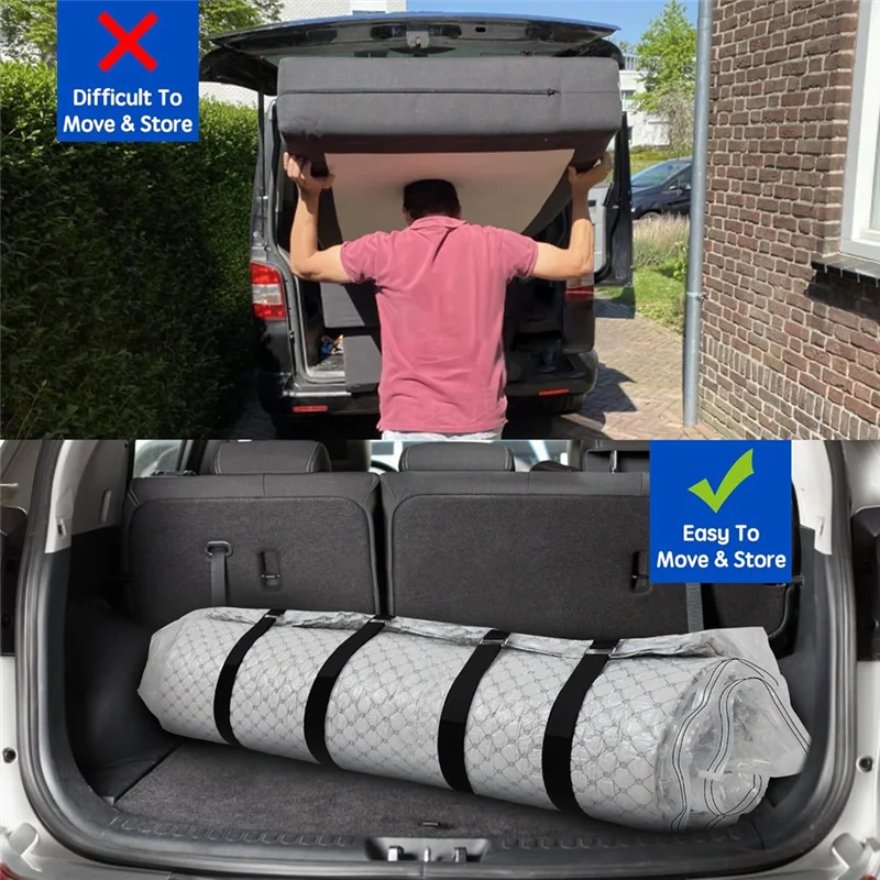 

ABJN-Вакуумная сумка для хранения матраса Queen — идеально подходит для пены с эффектом памяти и латекса до 14 дюймов