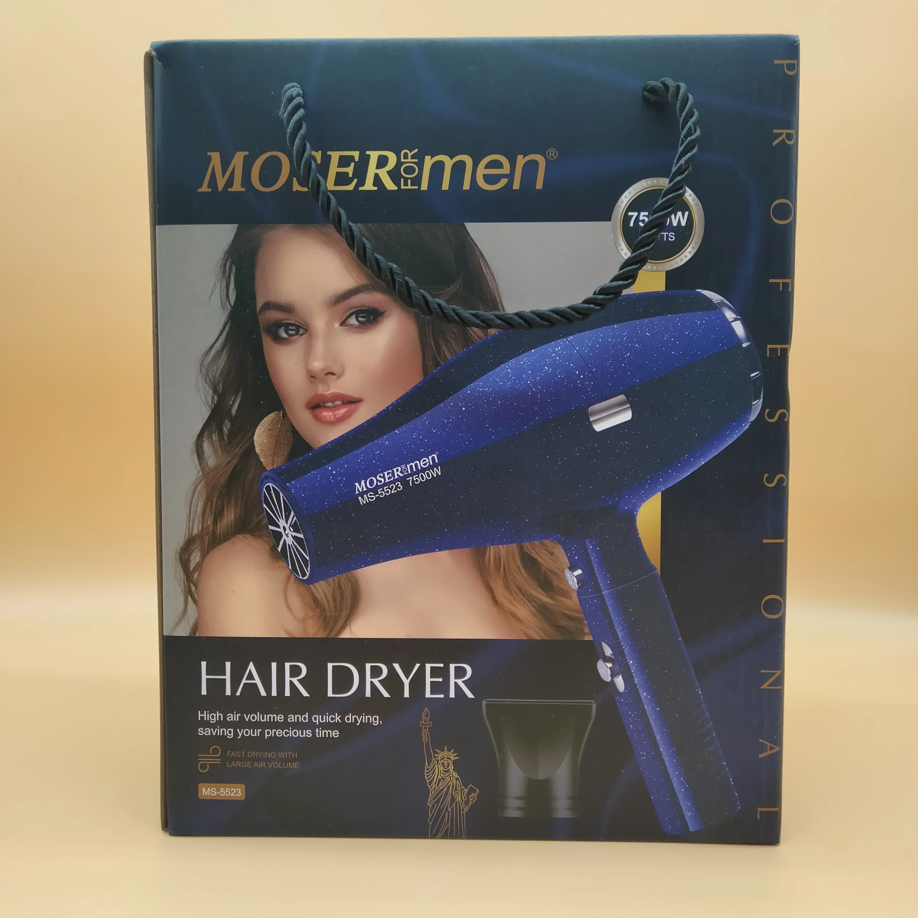 Asciugacapelli Home Barber Shop Asciugacapelli ad alta potenza con vento caldo e freddo