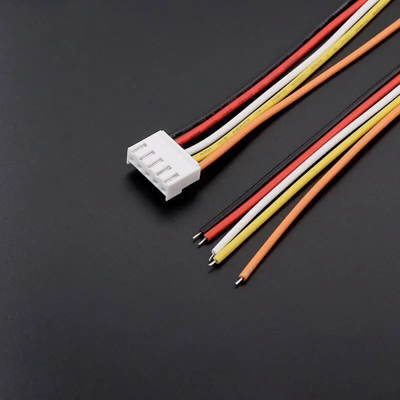 5 Stück VH3.96 Stecker mit Verriegelungsanschluss, Kabelverbindung 3,96 mm, 2P3P4P5P6P, farbig, Einzelkopf, elektronisch, 30 cm lang – Detail 6