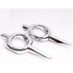Car-styling For Honda CRV CR-V 2012 2013 2014 high quality ABS Chrome Rear+Front fog lamp cover trim Car-styling