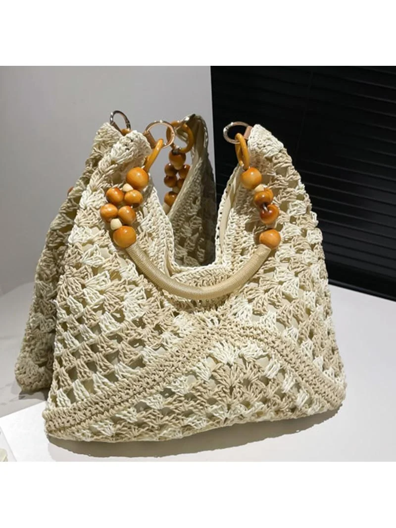large-capaci-women's-st-woven-bag-2025-new-summer-beach-vaion-tote-sweet-commuting-single-oulder-bag-for-wedding