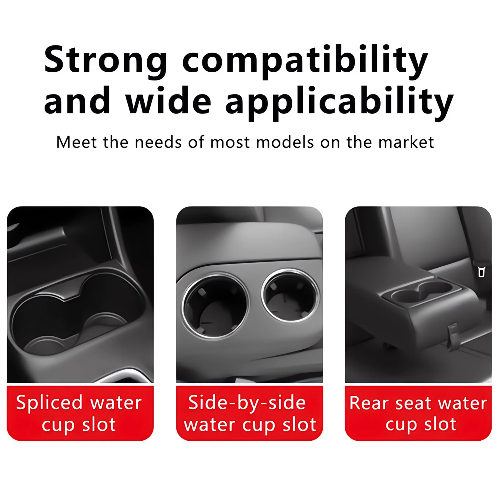 Cup Holder Tray for Car Seats Quick to Install with Expandable Base Storage Tray Suitable for Kids Travel Outing