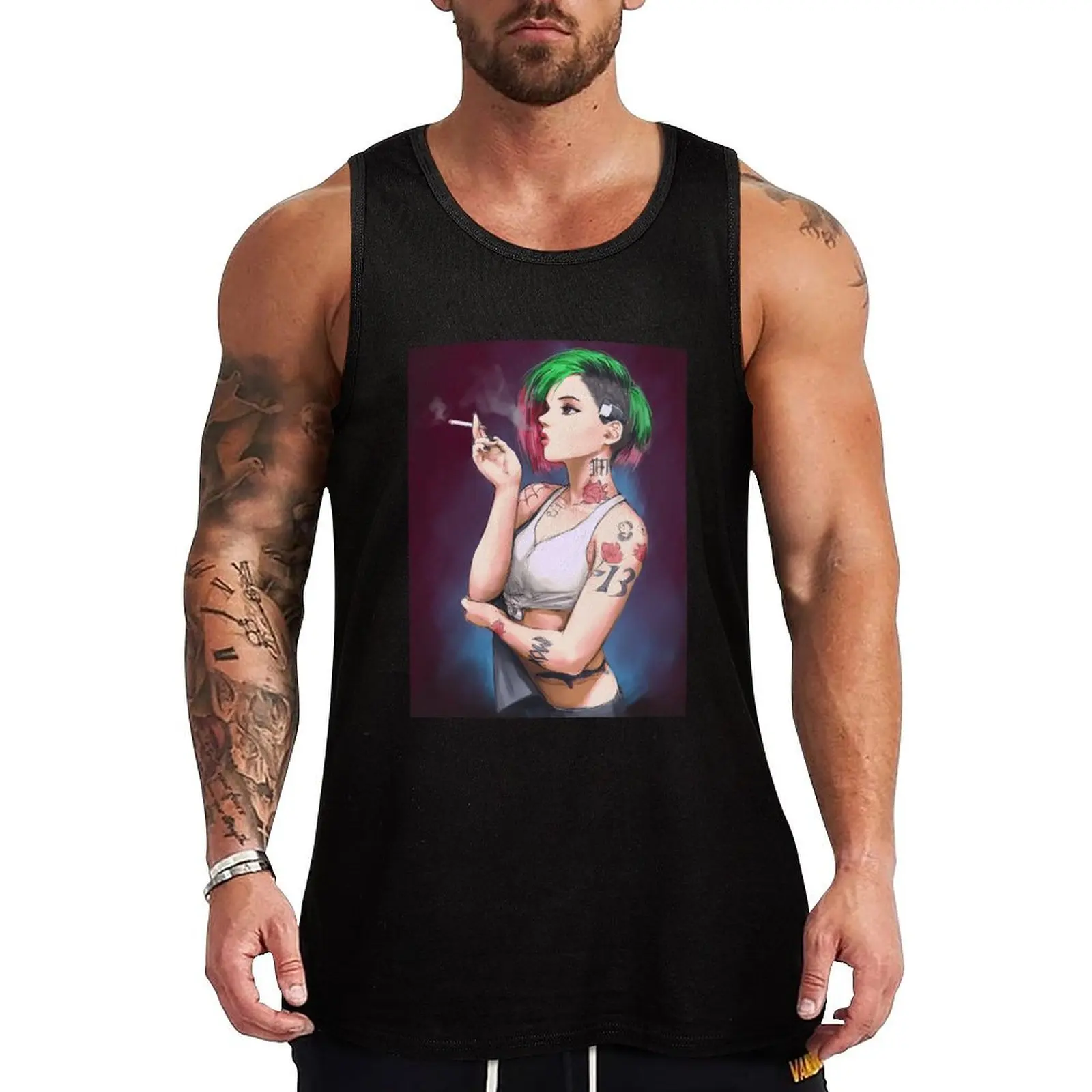 

udud tembakau Tank Top sleeveless tshirts for men sexy clothes men basketball