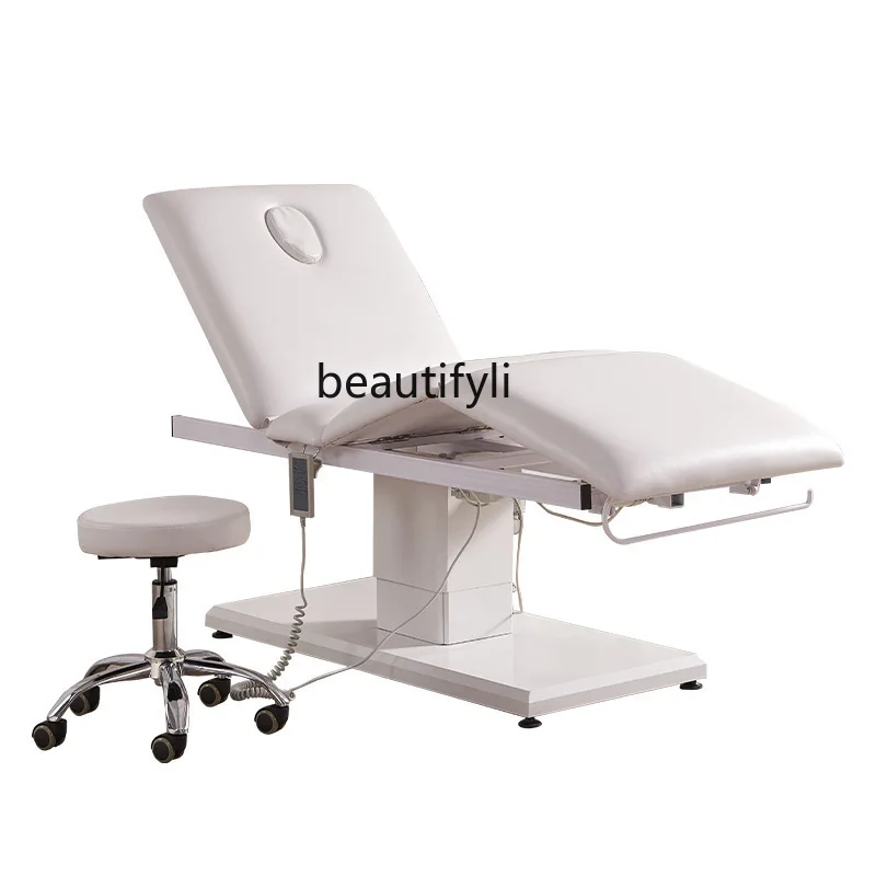 

All-electric lifting beauty bed, special massage therapy multi-function bed for beauty salons