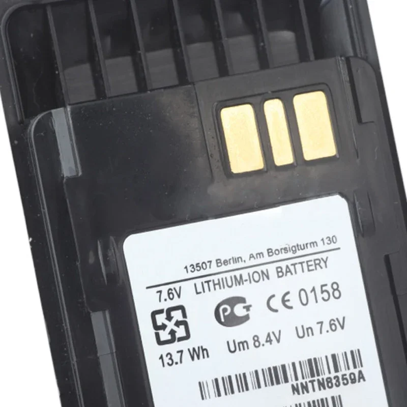 Imagem -06 - Bateria de Íon-lítio e Clipe de Cinto 2075mah 158wh para Motorola Impres Xir P8668ex P8608ex Rádio Acessório à Prova de Explosão Nntn8359a