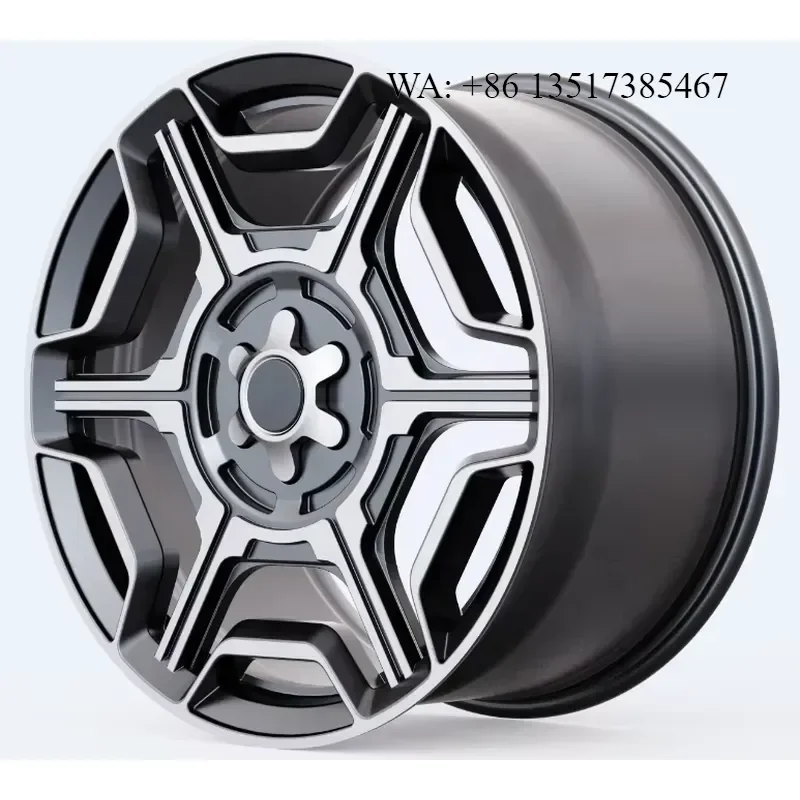 New Design Custom Forged Wheel Snowflake Pattern 18-24 Inch 5x114.3 5x120 for Car Alloy Wheel Rim