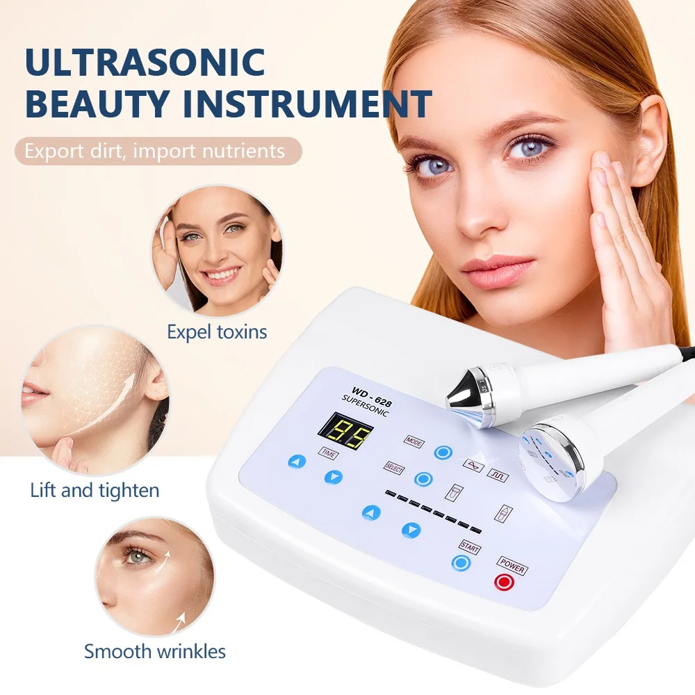 

Ultrasonic Women Skin Care Whitening Freckle Removal High Frequency Lifting Skin Anti Aging Beauty Facial Machine