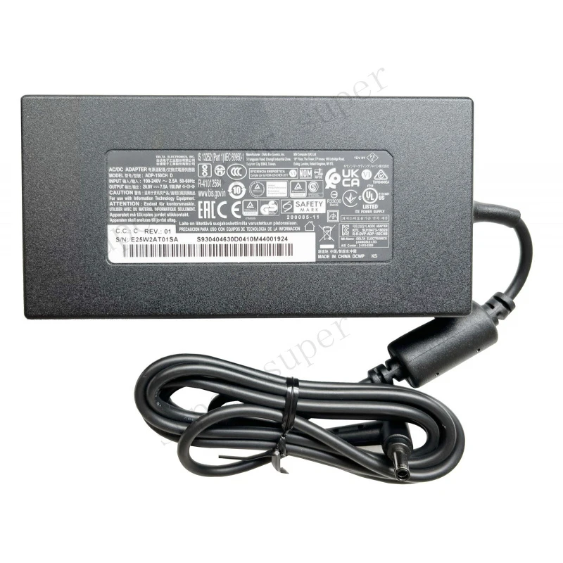 

S+ DELTA 20V 7.5A 150W Charger AC Adapter For MSI Prestige 16 A13UCX-261AU