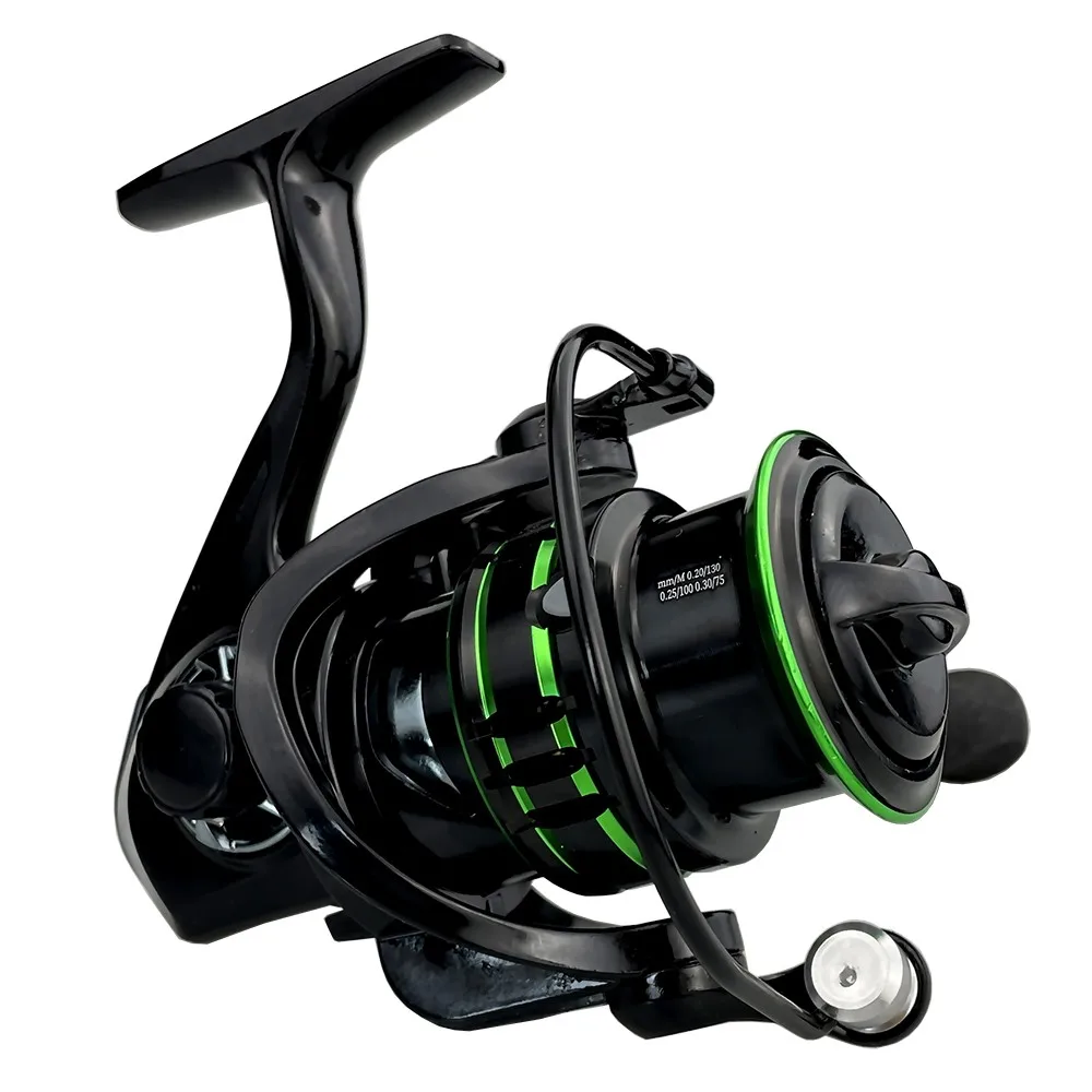 Spinning Reel Max Drag 8KG-10kg for Fishing HR2000-5000 Reel Metal Spool Handle Sea Jig Carp Reel Fishing Coil Wheel