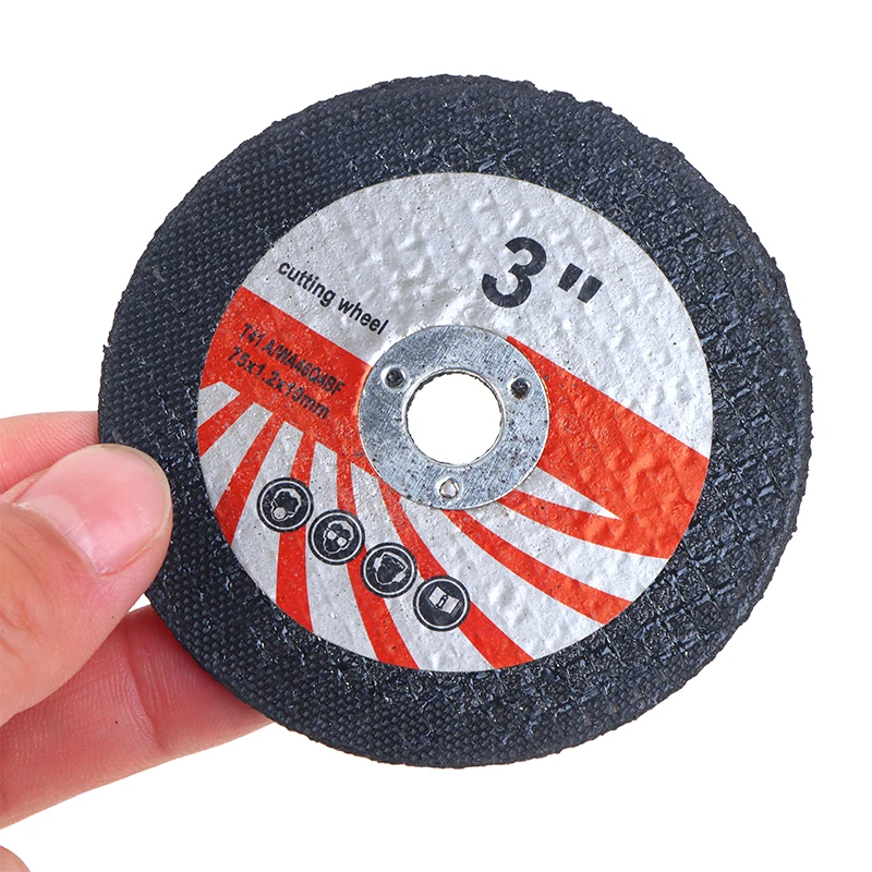 1/5PCS New 75mm Mini Cutting Disc Circular Resin Grinding Wheel For Angle Grinder Polishing Cutting Disc Electic Cutting Sheet