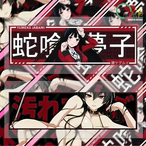 Interesting For Sexy Anime Car Slap Window Bumper Vinyl Decal Sticker JDM Hentai Squad Illest KK Vinyl Decals PVC