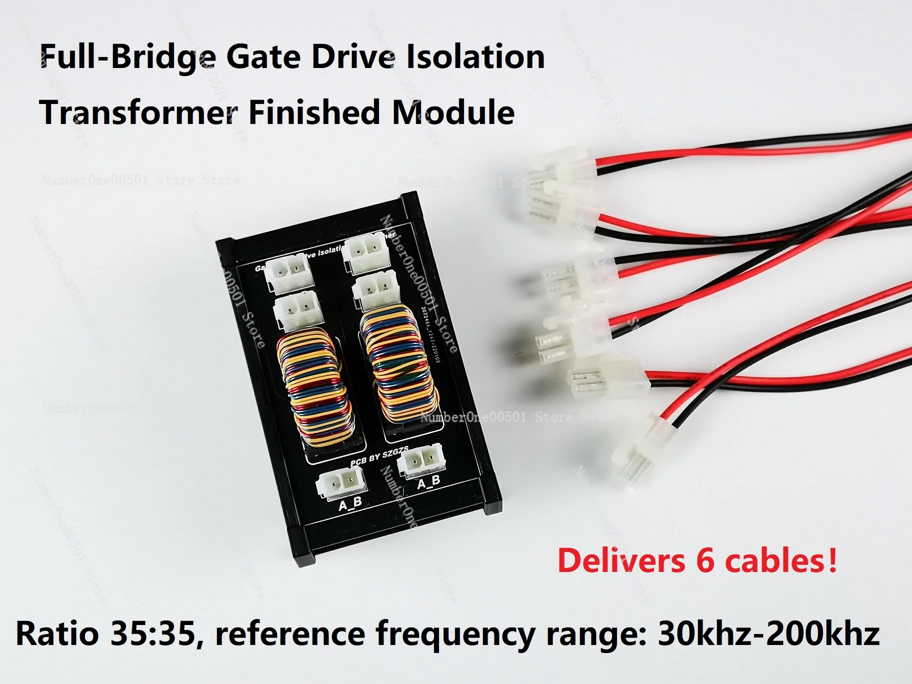 1pcs Coil DRSSTC PLL SSTC Full Bridge Gate Drive Isolation Transformer Finished Module Creative Electronic Accessory