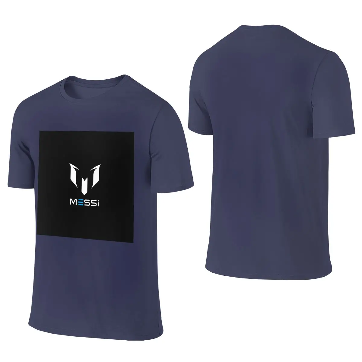Lionel Messi Logo Versatile Reversible T-shirt Niche Simplicity   Tee