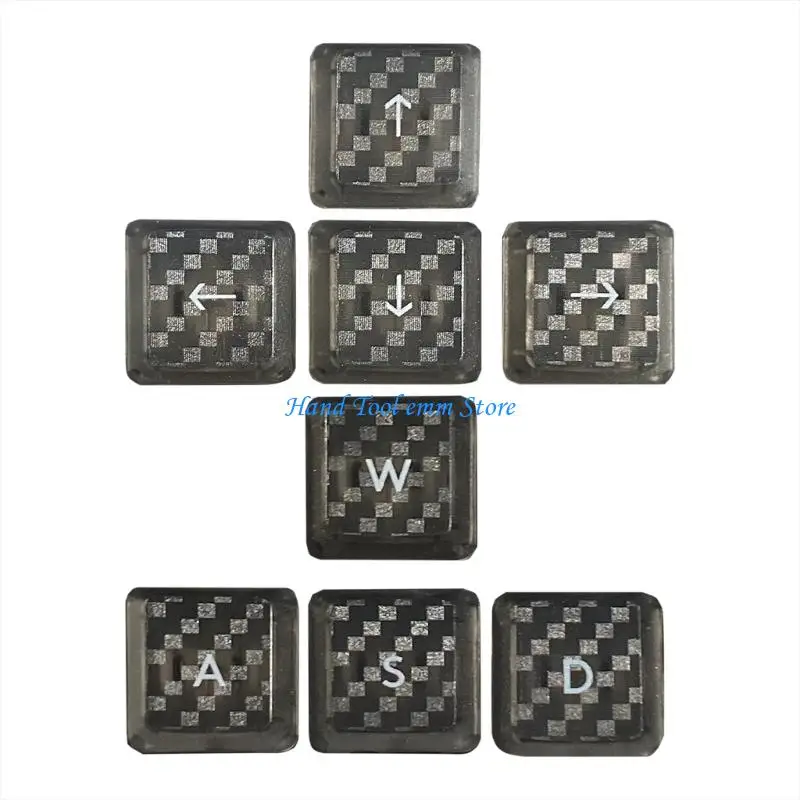 

H37F Elegant Carbonfibered Pattern Keycaps Set for G813 G913 G913TKL Gaming Mechanical Keyboards Models