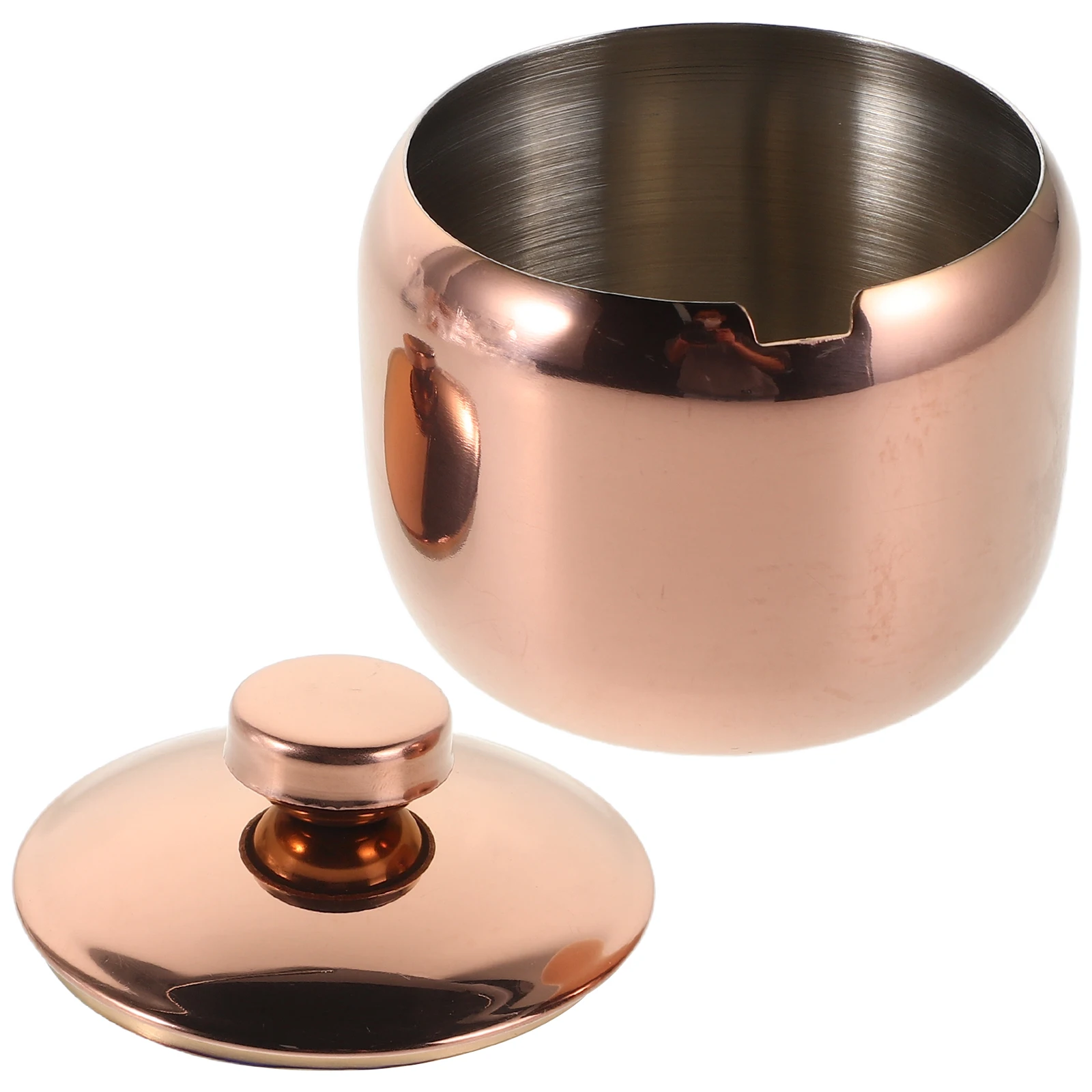 

Stainless Steel Seasoning Jar Metal Container Kitchen Spice Dispenser Condiment Rose Storage Travel