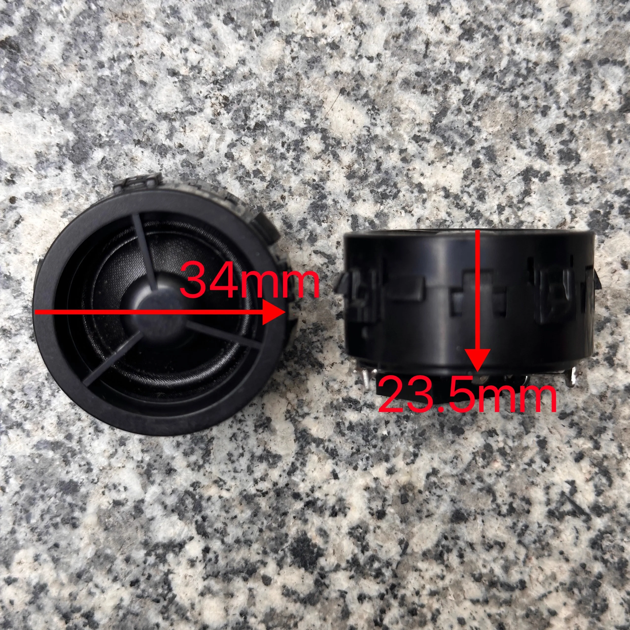 GHXAMP 34mm zijden dome tweete - Car Audio Tweeter Silk Dome recensie en prijs