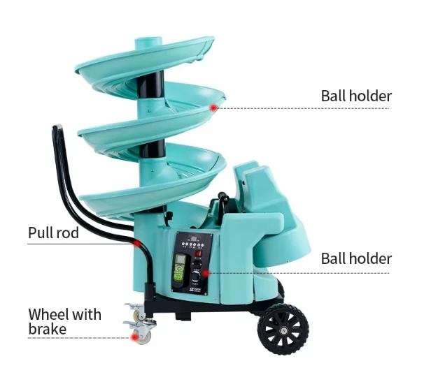 

China Factory Intelligent Remote Control Soccer Ball Launcher Football Shooting Practice Training Equipment