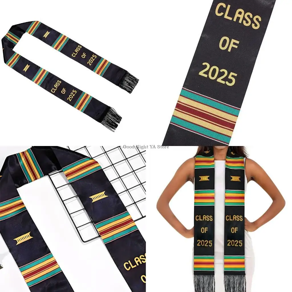 

Классический выпускной палантин для выпускников средней школы и колледжа Красочный академический палантин на выпускной