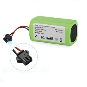 Li-Ion Battery for Excellence Conga, Deebot N79S, N79, DN622, Robovac Eufy, 11, 11s, 12, 35c, x500, 990, 1090, 14,4 V, 2600mah 11 Hauptumsatzbatterien Conga - №4