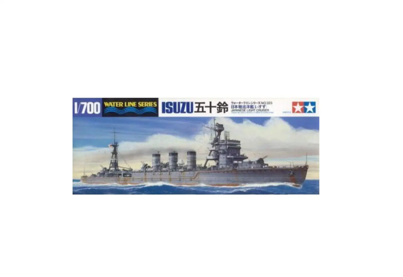 Tamiya 31323 1/700 Scale Model Kit WWII IJN Nagara-Class Light Cruiser Isuzu