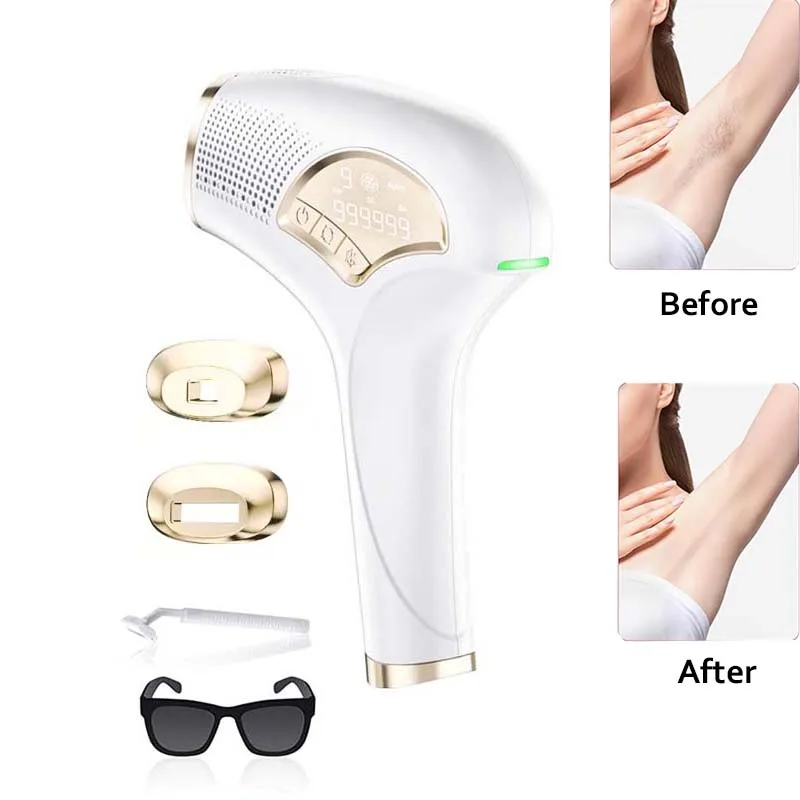 

Домашняя портативная ручная головка Ipl для подмышек, постоянный безболезненный депилятор, ледяное охлаждение, лазерные устройства для удаления волос