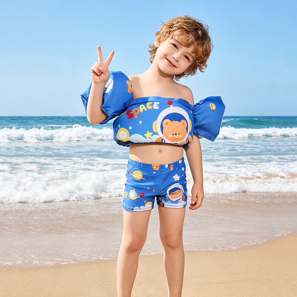 1Pc Pool Float No Inflatable Swimming Vest Learning Swim Vest Foam Buoyancy Armbands Summer Water Swim Pool Floating Toys