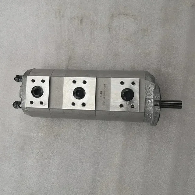 

20T-60-00400 Excavator Gear Pump Pilot Pump For SK045 PC40 PC50UU-1 Hydraulic PIston Pump Assy KHP4-14-14-10CD 11T