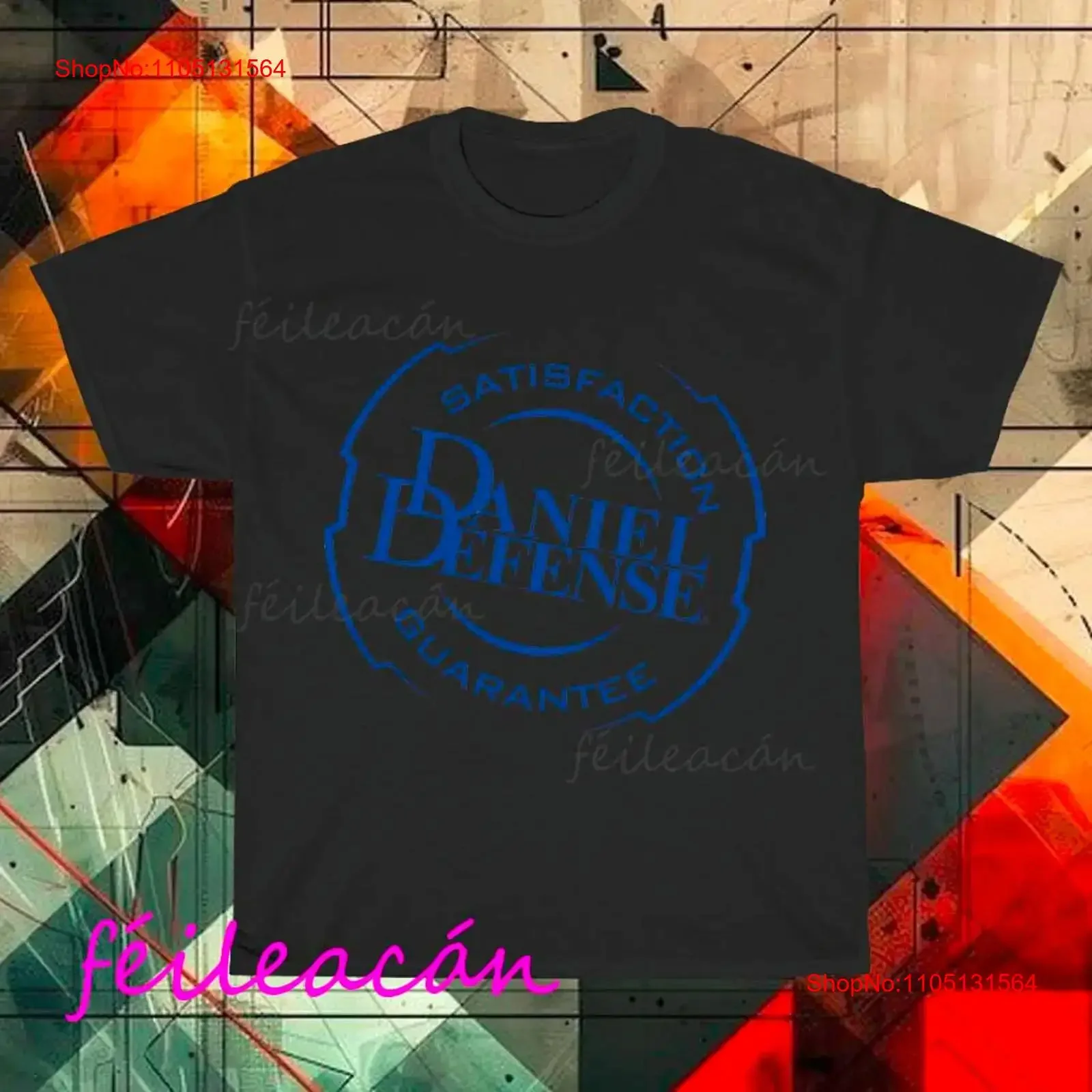 Brand New Daniel Defense Logo American T Shirt Funny Size S to 5XL vintage Washed fashion Versatile Slightly Stylish Soft